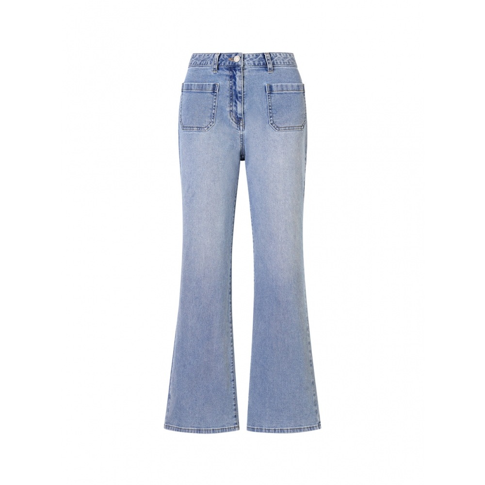 オリーブデスオリーブアウトポケットブーツカットデニムパンツ OJ6ML4220