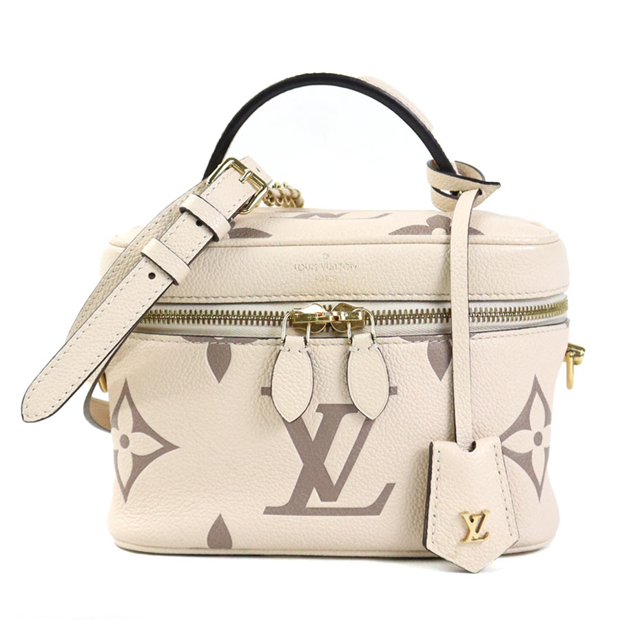 ルイ ヴィトン LOUIS VUITTON ショルダーバッグ バイカラー モノグラム アンプラント ヴァニティPM モノグラムアンプラント クレーム/ボワドローズ レディース M45599 90044