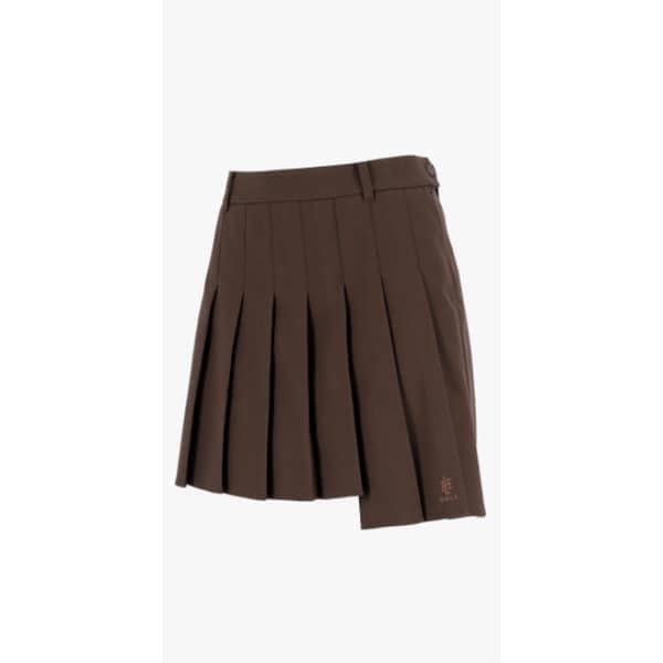 （6J61851 600）2023年女性秋の段差プリーツスカート