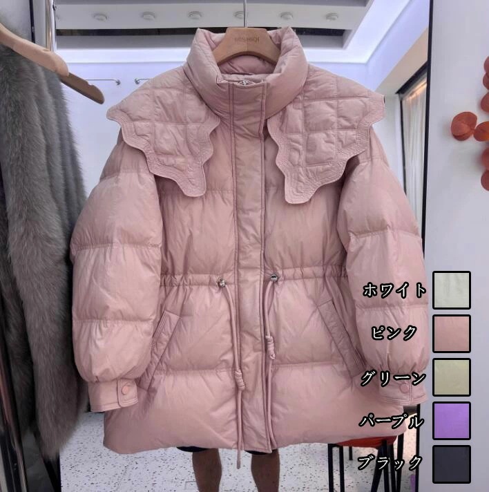 キレイめ カジュアル上着 送料無料 レディース中綿コート 秋冬新作 軽いダウン 暖かい おしゃれ 防寒対策 ダウンコート 冬物 ダウンジャケット 女性 通勤 O L 大きいサイズ 厚手 通学 防寒着