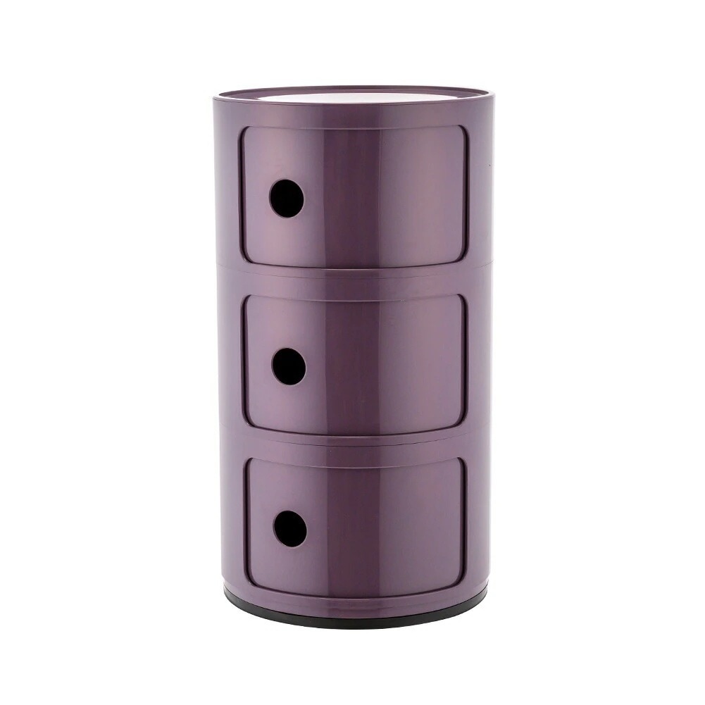 チェスト コンポニビリ 3段 4967 収納ケース ラウンドチェスト おしゃれ コーナーチェスト