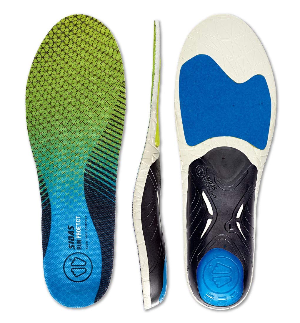 Q10最安値挑戦 【SIDAS】シダスラン3Dプロテクト L(27.0cm-28.0cm) 316218104 インソール 中敷き ランニング 衝撃吸収 安定性 トラブル軽減 クッション性 通気性 推