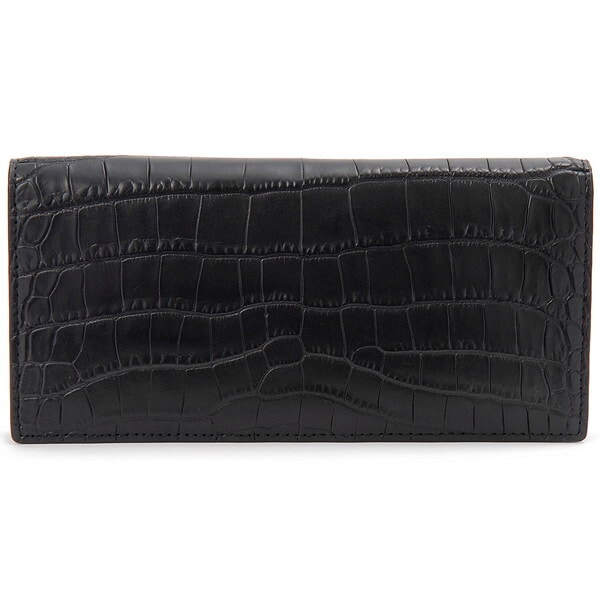 ロダニア マットクロコダイル 長財布 RDOC6636M-BK ブラック 21,754円