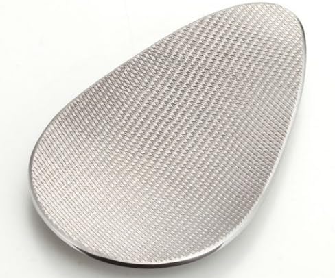 柄沢ヤスリ 踵ヤスリ シャイニー レザーケース付き 革茶