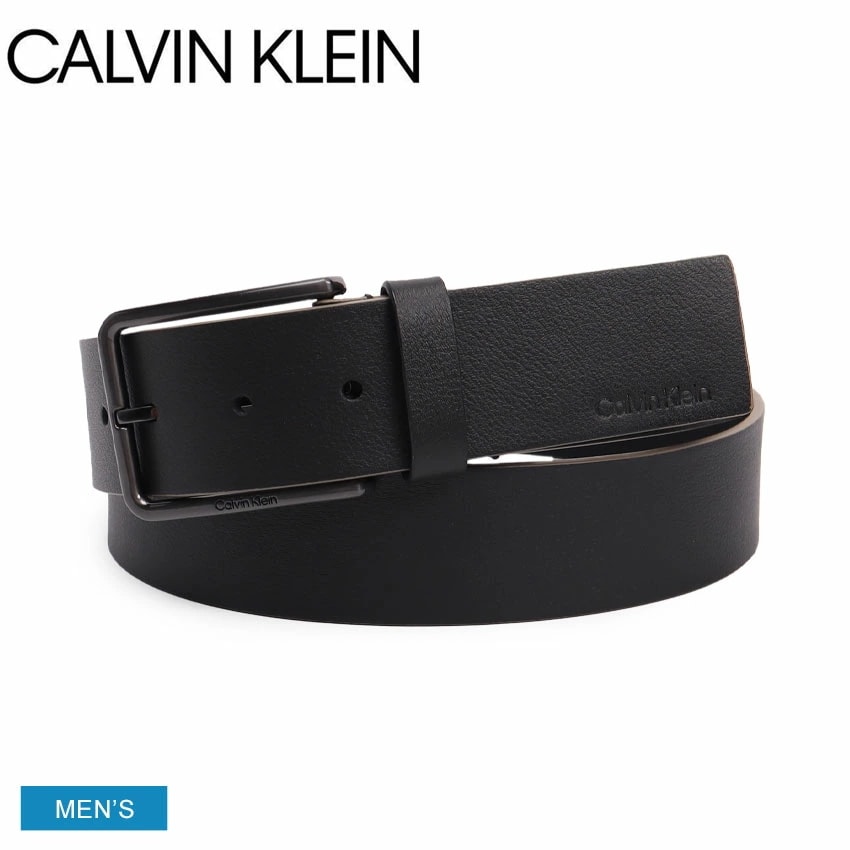 WARMTH 40MM BELT K50K509957 メンズ CK ブランド ロゴ おしゃれ シンプル ブランド カジュアル アメカジ ギフト プレゼント ビジネス 会社 ブラック