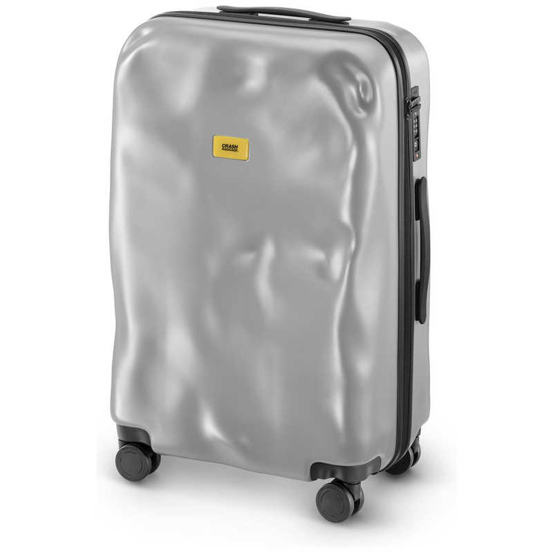 クラッシュバゲッジ　スーツケース M アイコンコレクション SILVER [TSAロック搭載 /65L /3泊～5泊]　CB162-21 37,895円