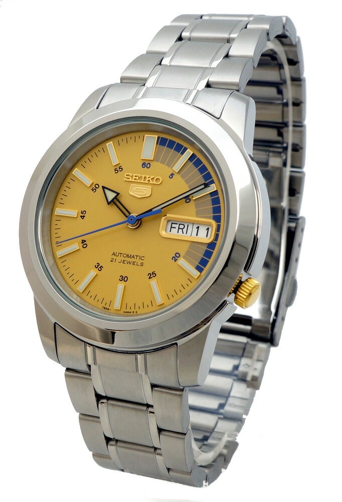 [10年保証] [セイコーインポート] SEIKO 5 SNKK29K1 　セイコー ファイブ メタルベルト 自動巻き