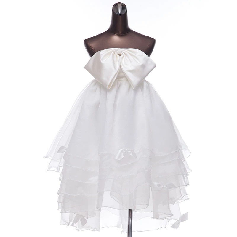 店長おすすめウエディングドレス 結婚式 ミニドレス 花嫁 ドレス ショートドレス ウェディングドレス 二次会 ブライダル エンパイア パーティードレス カラードレス 大きいサイズ 小きいサイズ 披露宴