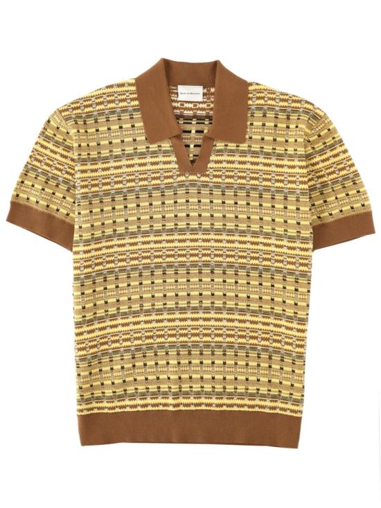 DROLE DE MONSIEUR Men Polo Shirts PO207 CO209YELLOW