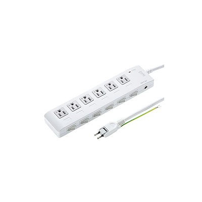 他サイト： サンワサプライ　省エネタップ　TAP-S28の商品画像