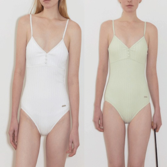 Wave Stripe Swimsuit (2 COLORS) 11,856円