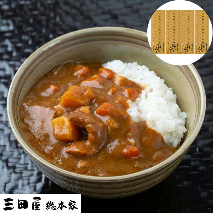 兵庫 「三田屋総本家」黒毛和牛の欧風ちょこっとビーフカレー (110g40食) 離島は配送不可 9200102 お歳暮 お中元 お土産 ご進物 ギフト 贈り物に最適