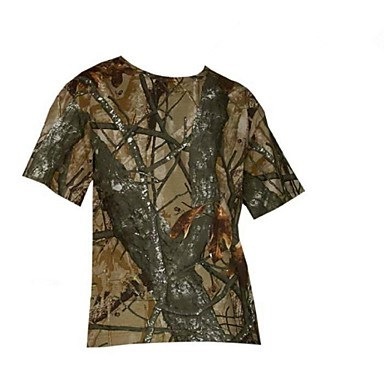 メンズアウトドアカモフラージュ通気性Tシャツアウトドアカモハンティング釣りカモサマースーツ(Tシャツ+ショート メンズアウトドアカモフラージュ通気性Tシャツアウトドアカモハンティング釣りカモサマースーツ(Tシャツ+ショート