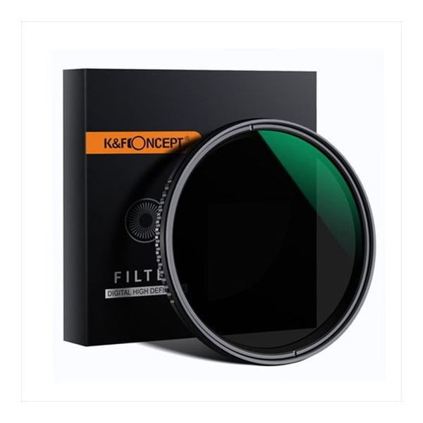 KF-58ND2K 可変式NDフィルター 58mm 減光範囲 ND8～ND2000 撥水マルチコーティング 薄枠設計 5,004円