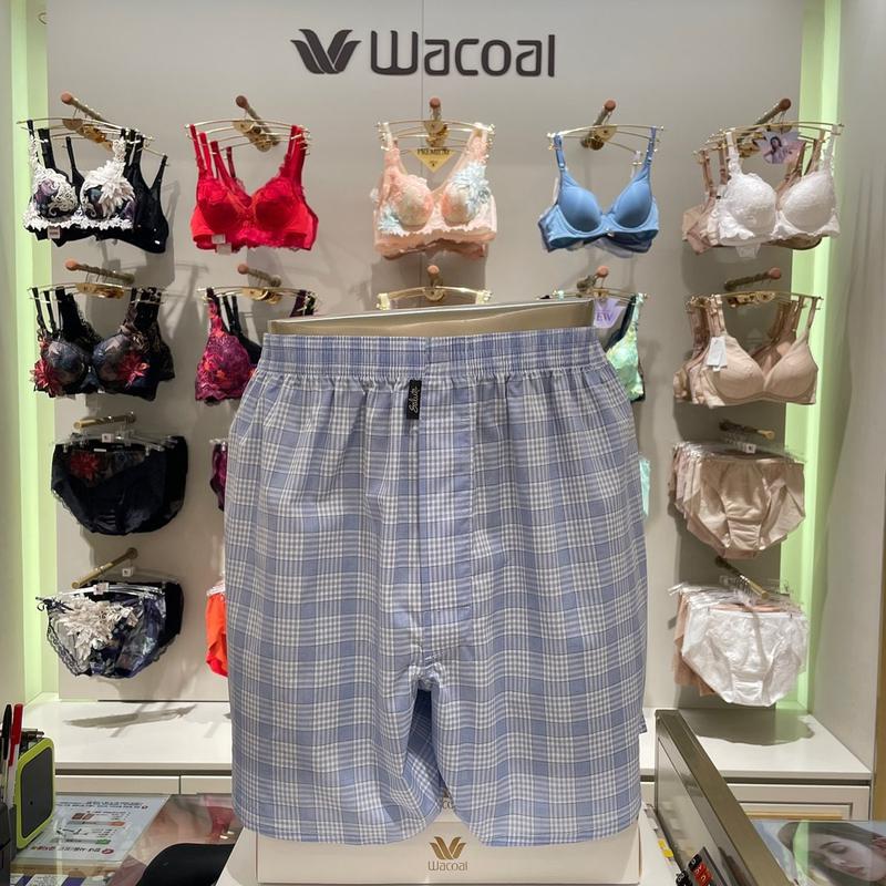 優れた光沢感とシルキーなタッチ感~200数のプレミアム先染めチェックトランク(WMP5122D)