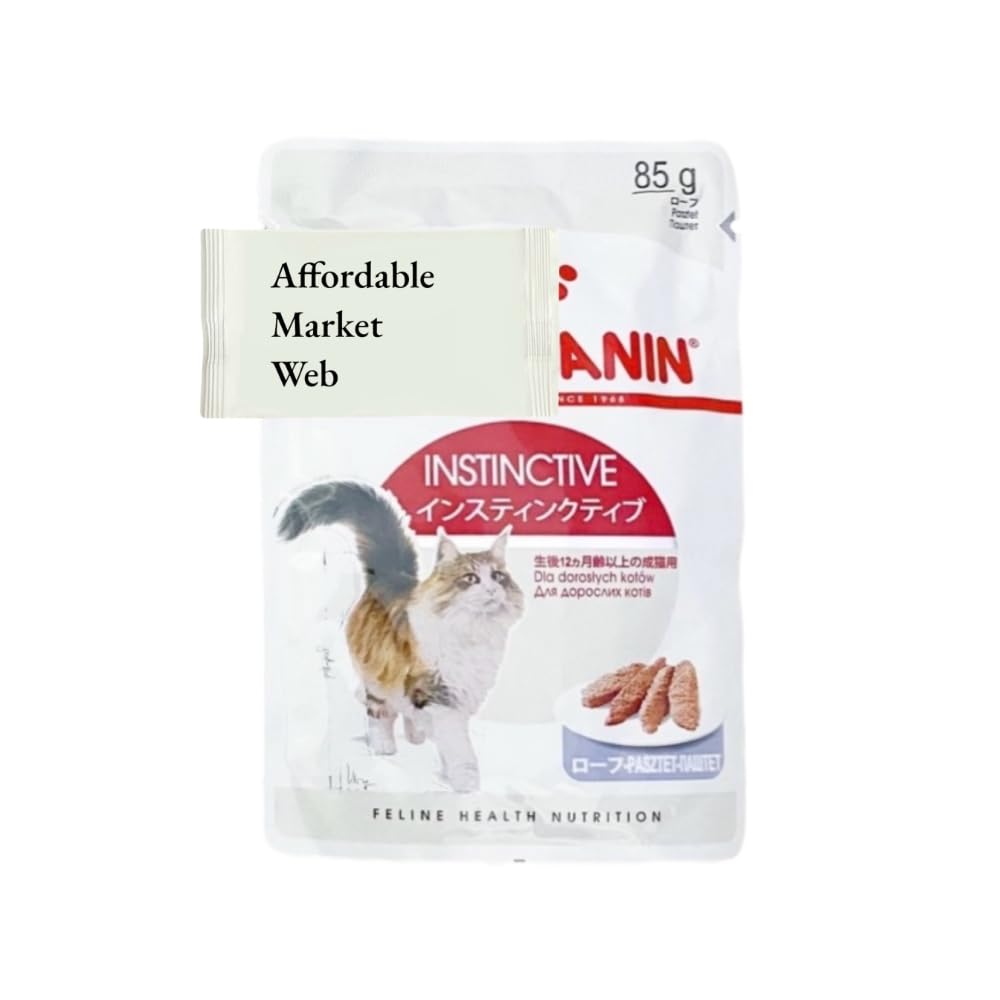 ロイヤルカナン インスティンクティブ ローフ 猫用 セット （成猫専用ウェットフード） オリジナルウェットティッシュ付 (85g 48個)