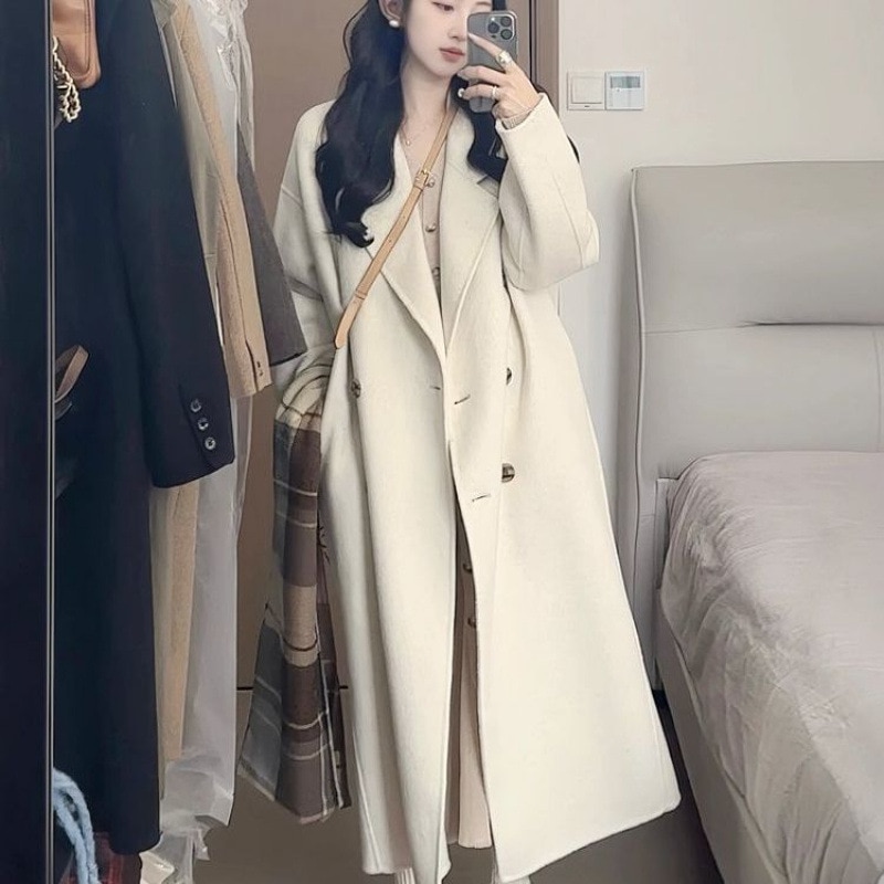 ウインドブレーカーレディース 2025 秋の新作韓国風小中丈コート気質英国風高級コート