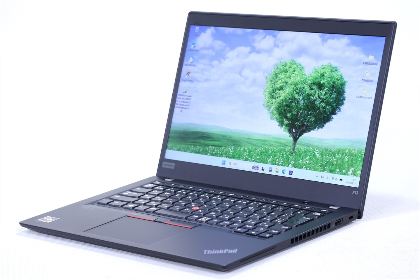 即配 良品 バッテリー良 2021年薄軽量Ryzen5モデル ThinkPad X13 Gen1 Ryzen5 PRO 4650U 8G 256G 13.3FHD WiFi6 AAA評価