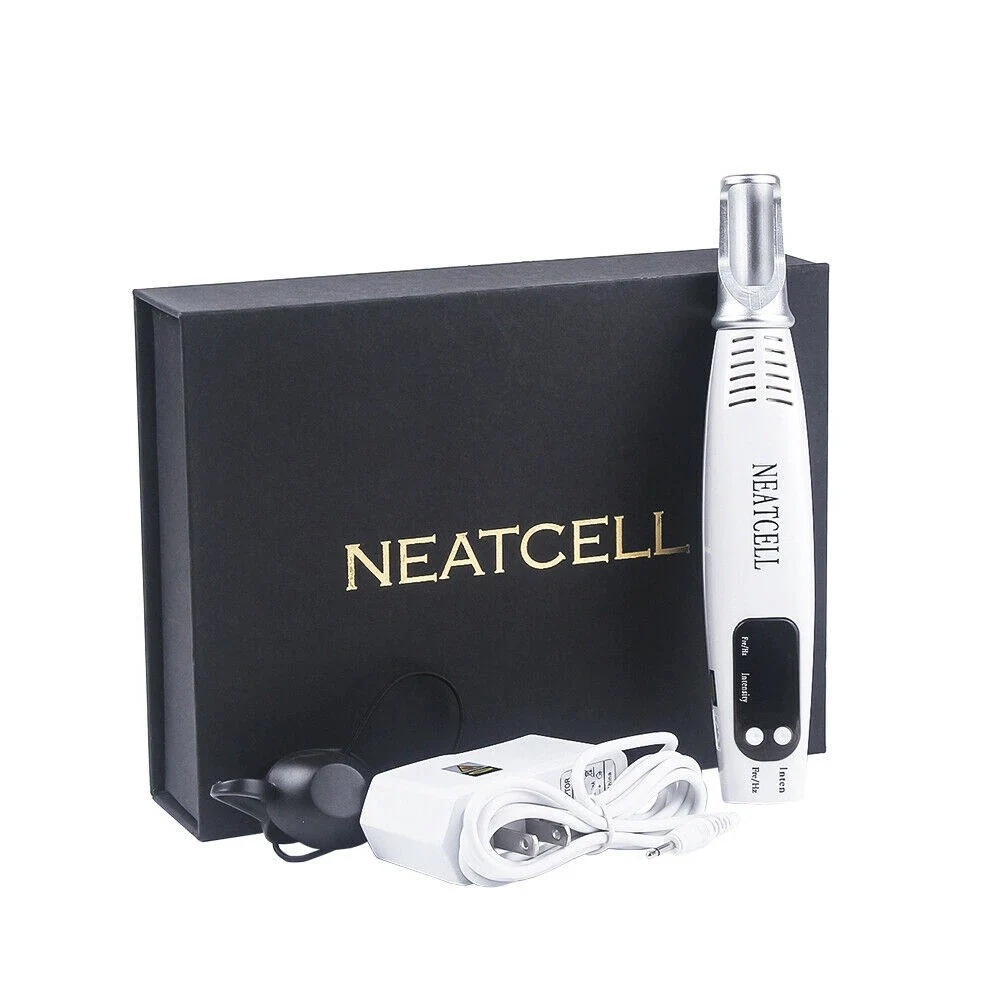 Neatcellイブロウペンシル 9速ビット美容筆青色光 美容機器ピコ秒ペン ア