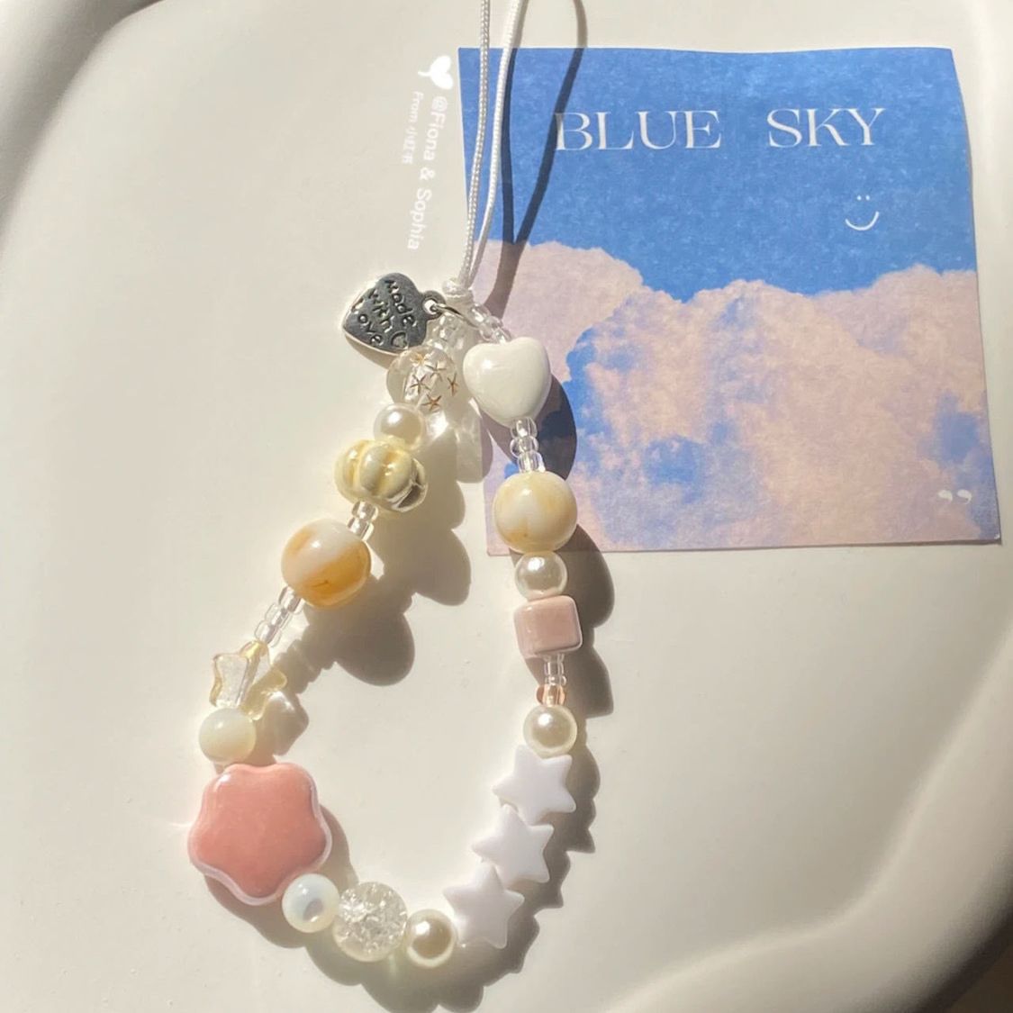 自家製オリジナルインスタイルかわいい携帯電話チェーンccd装飾ストラップニッチ落下防止カメラペンダントキーホルダー