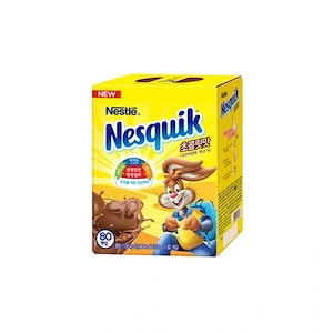 牛乳に入れて飲む Nesquik ネスクイック チョコ ココア パウダー スティック ポーチ 13.5g x80T