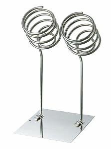 日本メタルワークス 18-8IKD抗菌 シンプルトングホルダー ダブル