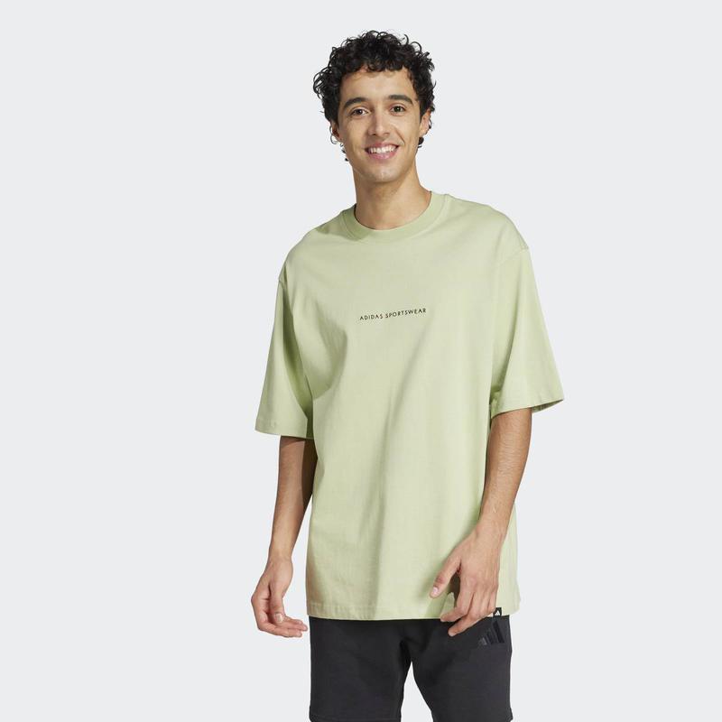 男女共用コットンTシャツ JJ3970 コードドゥードゥルキャンプグラフィックTシャツ