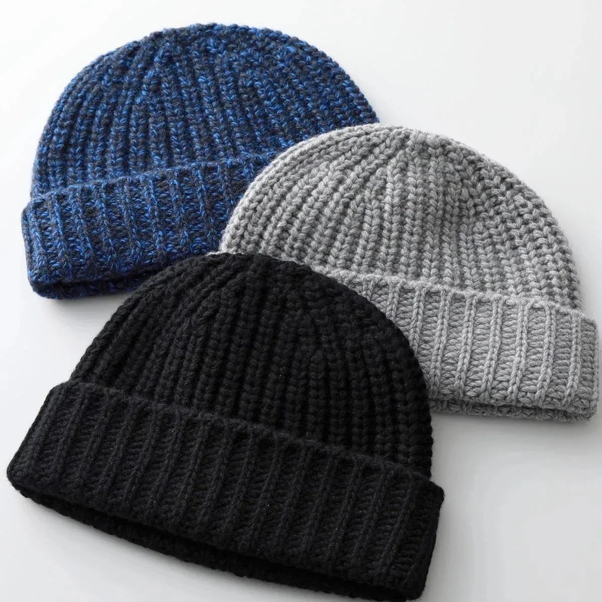 JOHNSTONS ジョンストンズ ニット帽 HAT02850 メンズ ニットキャップ ビーニー カシミヤ 帽子 カラー3色