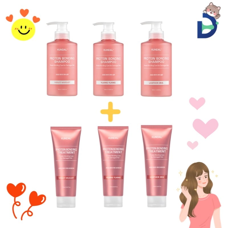 プロテイン ダメージケア シャンプー + トリートメント2点 セット (3種) 5,114円