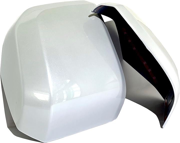 ハイエース 200系 6型 ドアミラーカバー サイドミラーカバー 両面テープ付き 5色選択可能 純正色 070 (ホワイトパール) 5,446円