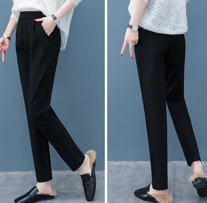 ボトムス デート ストレートパンツ アンクル丈 ウエストゴム 可愛い きれいめ 上品 おしゃれ かっこいい 可愛い ラブリー キュート ガーリー クール モード系 セクシー エレガント 存在感