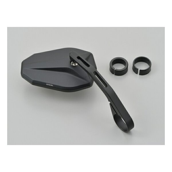 ミラー バーエンドミラー ヴィクトリーブラスト ブラストブラック D15699