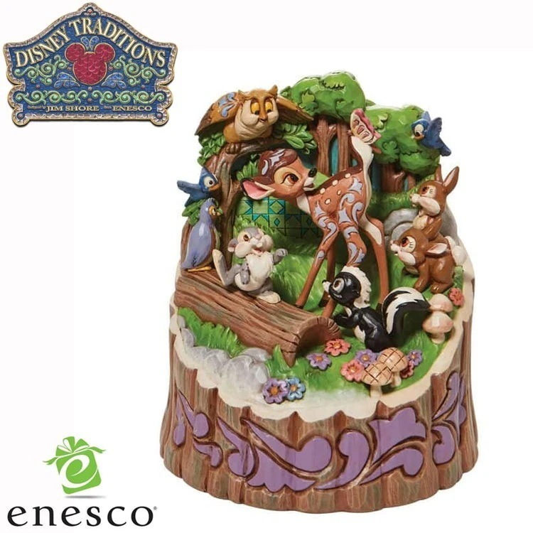 enesco(エネスコ) Disney Traditions ワンダフル バンビ フレンズ ディズニー フィギュア コレクション 人気 ブランド ギフト クリスマス 贈り物 プレゼントに最適