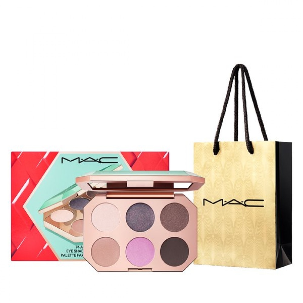 M.A.C ホリデー アイシャドウ パレット x6 (+ ホリデー ショッピングバッグプレゼント)