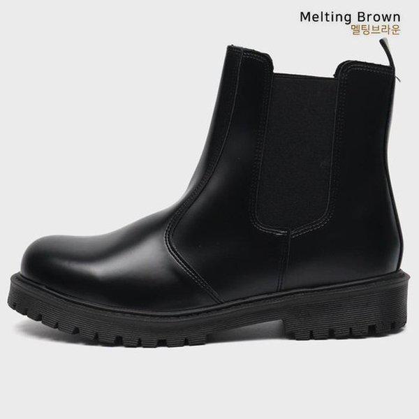 メンズ秋ブーツ背が高くなるチェルシーブーツ CC25