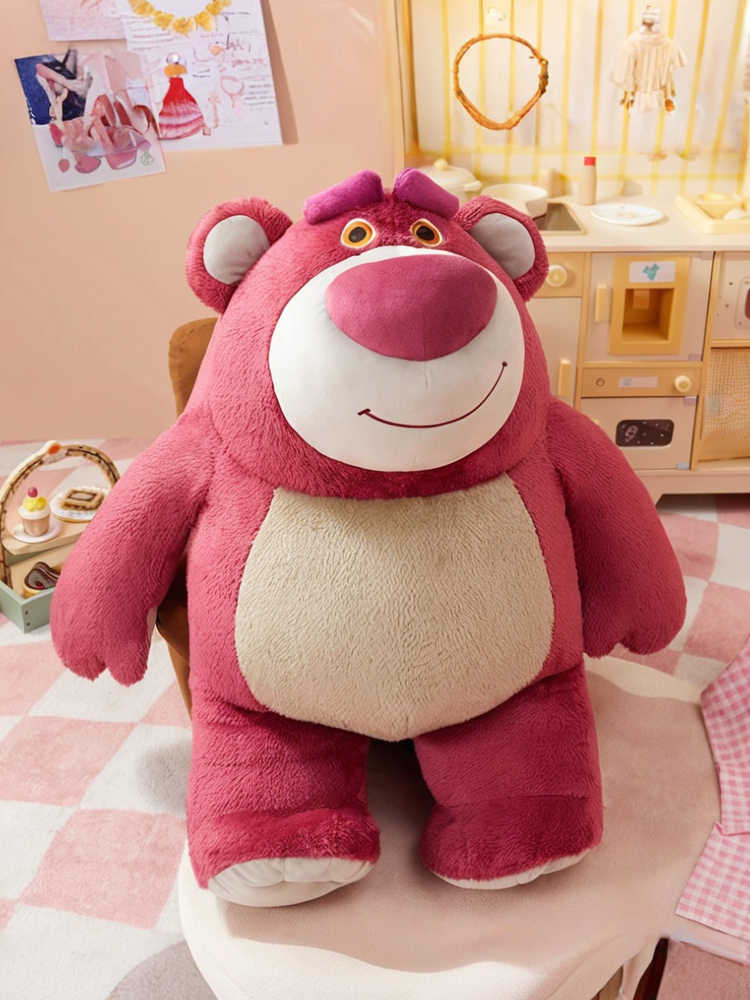 【正規品保証】ディズニーストロベリーの香り付き ロッツォ ビッグサイズ ぬいぐるみ ギフトプレゼント誕生日