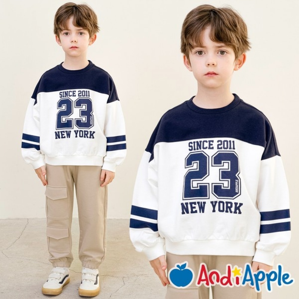 [アンディアップル] No.1ラグビースウェットシャツ上下スーツ_A