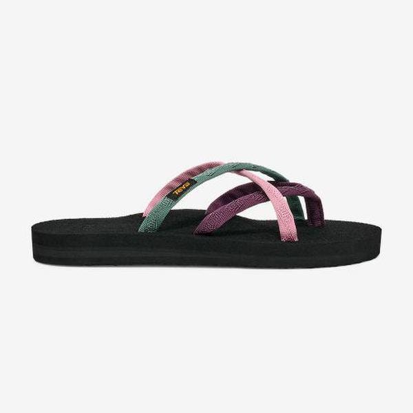 (Olowahu) 女性用マッシュクッション ふわふわファッションストラップ ビーチサンダル STVF2616840-LLT