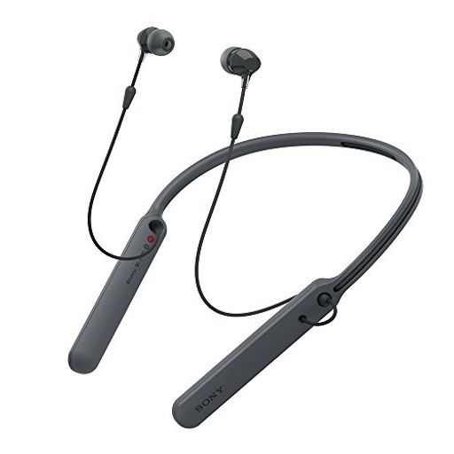 ワイヤレスイヤホン WI-C400 : Bluetooth対応 最大20時間連続再生 カナル型 マイク付き 2017年モデル ブラック WI-C400 B