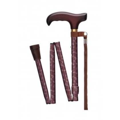 フジホーム ステッキ 杖 ベーシック 折畳S フローレット WB3940 4,020円