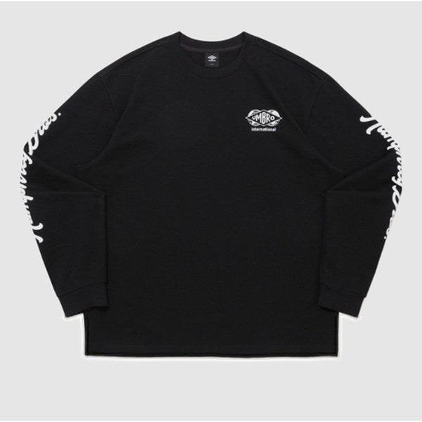 HBL ブリット カジュアル グラフィック 長袖 Tシャツ B1 UR121CRL26 BLK0 DVY0 WMG0