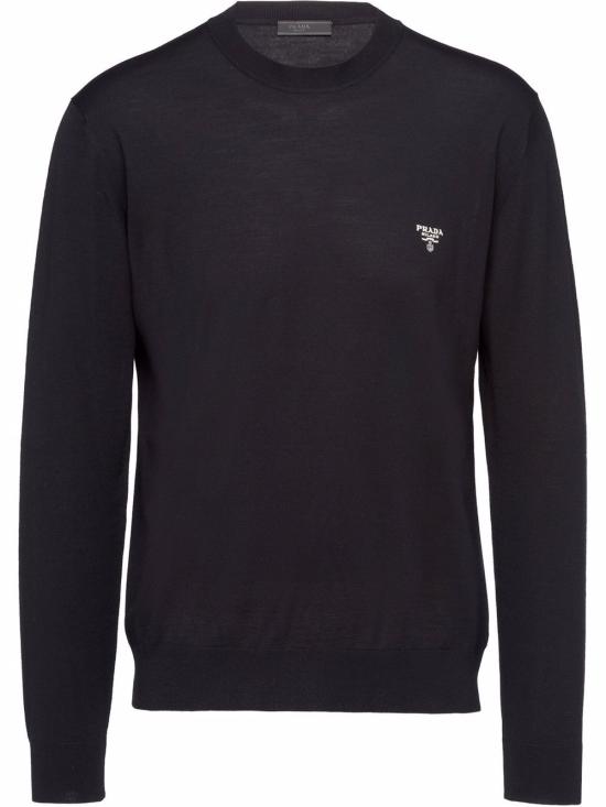 PRADA Men Sweater UMB264 1ZLEF0002 Nero