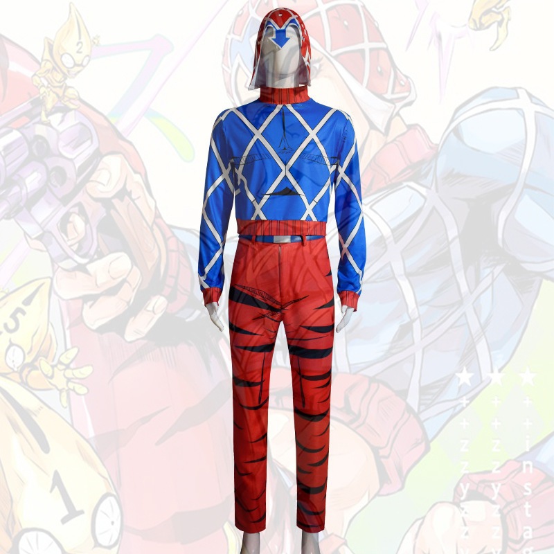 ジョジョの奇妙な冒険 黄金の風 Guido Mista グイード ミスタ コスプレ衣装 コスチューム