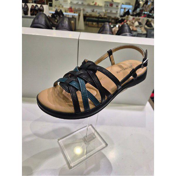 [] 女性ストラップサンダル 3CM(YAFMSD831BK) (P003800640)