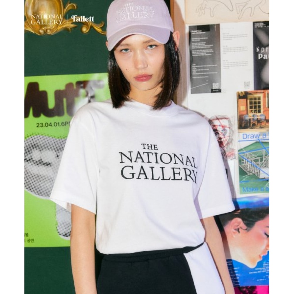 FALLETT [パレット X ナショナルギャラリー] ナショナルギャラリー半袖Tシャツホワイト