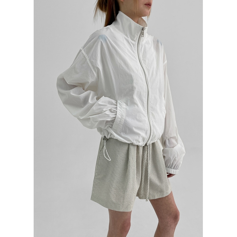 ブラックアップ [メイド] スピンドサマーツーウェイウィンドブレーカージャンパー