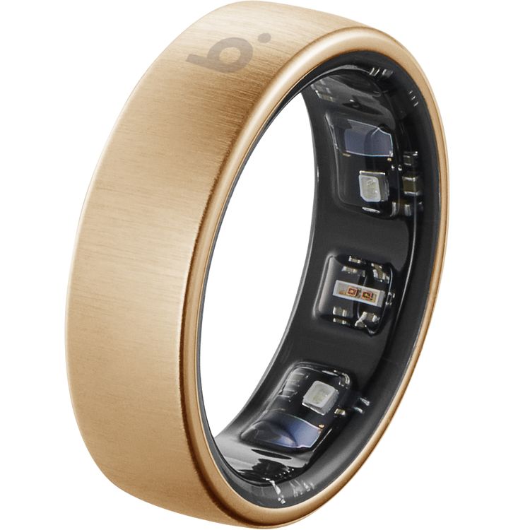 B．Ring（ブリング） スマートリング Proモデル チタン US9号（ローズゴールド） BP095TNRG1