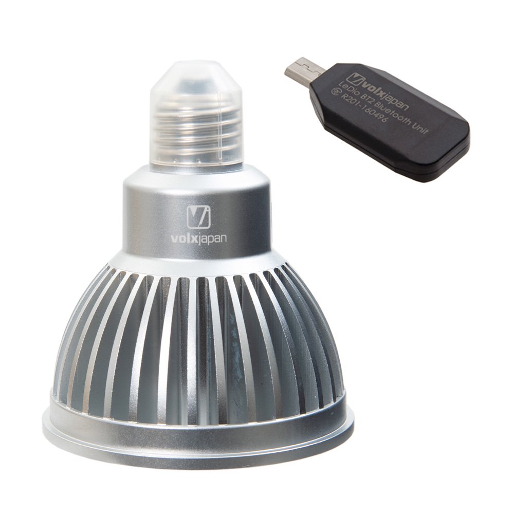 ボルクスジャパン　Ｇｒａｓｓｙ　ＬｅＤｉｏ　ＲＸ１２１ｓ　Ｒｅｅｆ　銀＋ＢＴ２／Ｂｌｕｅｔｏｏｔｈユニット　水槽　ライト　照明　ＣＲＣ10―15―10―90―10