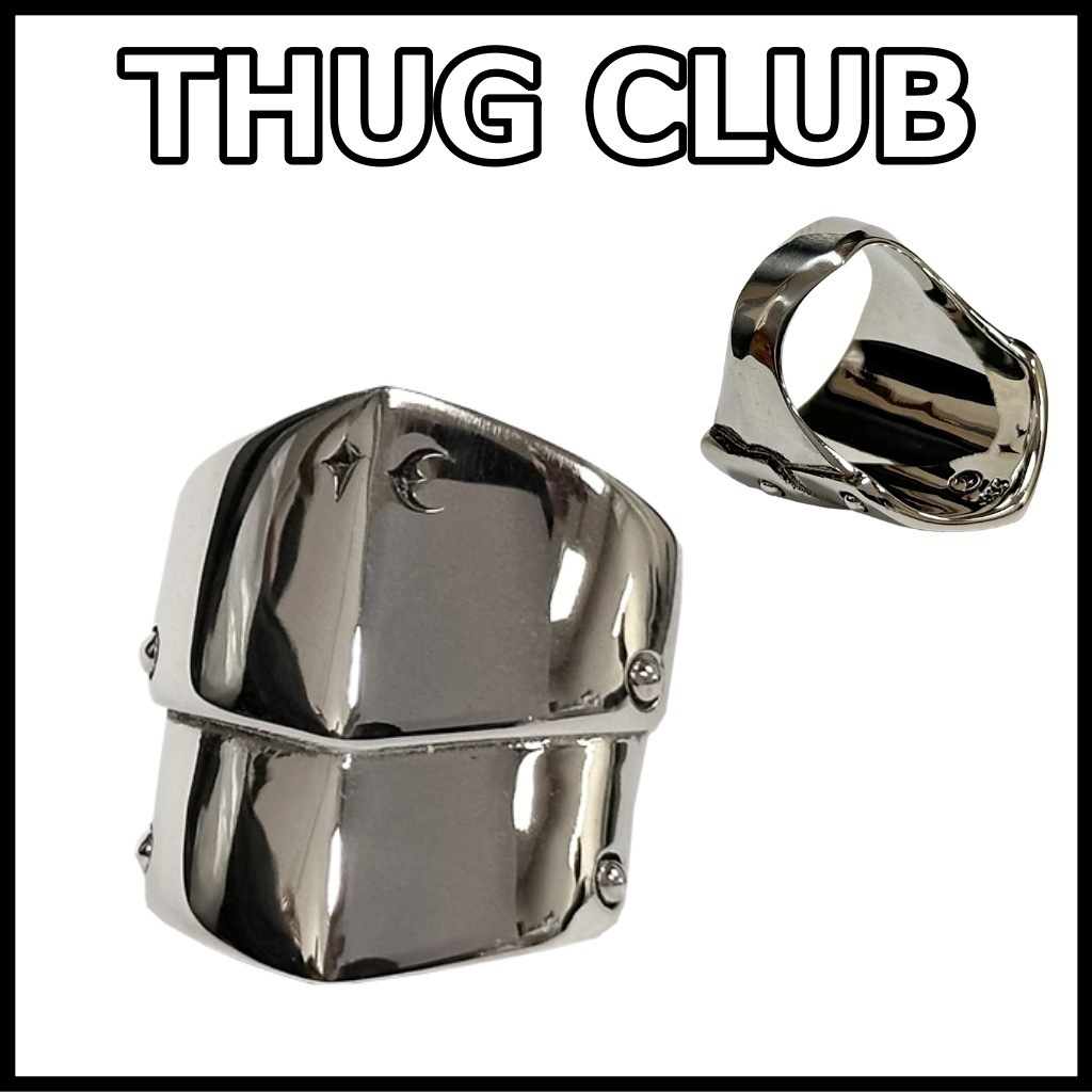 【Thug Club】TC ARMOR RING [正規品][関税・送料込み] ☆2024FW 超新作☆THUG CLUB☆TC ARMOR RING [関税・送料込み
