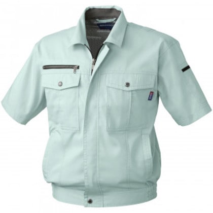 桑和 611 半袖ブルゾン 3Lサイズ モスグリーン(107) Absolute GEAR